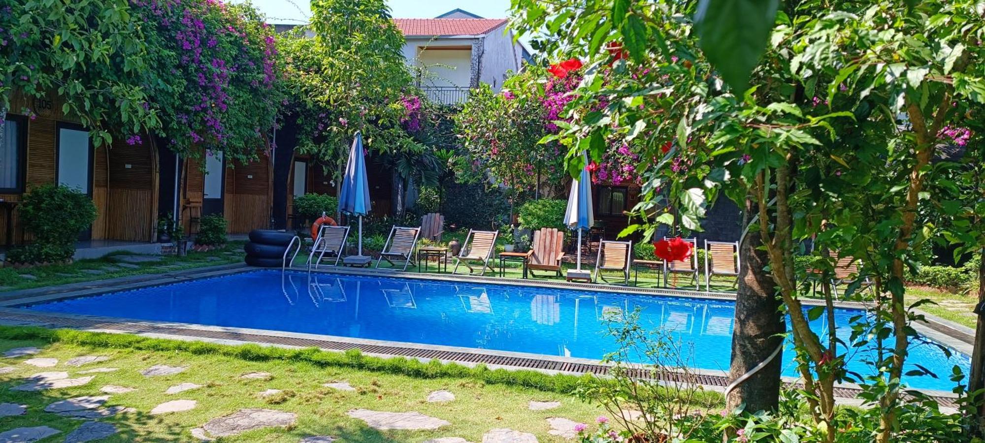 Tam Coc Village Bungalow 닌빈 외부 사진