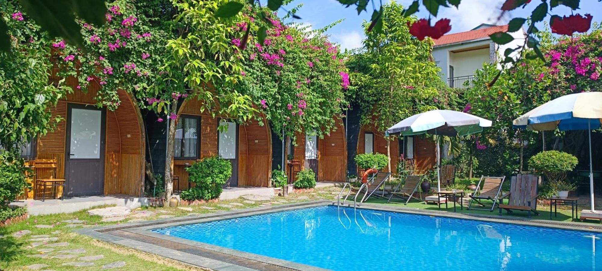 Tam Coc Village Bungalow 닌빈 외부 사진